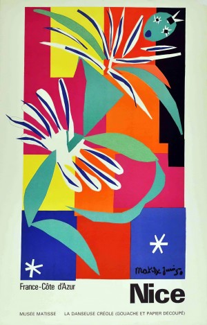 Henri Matisse Original vintage poster for Nice